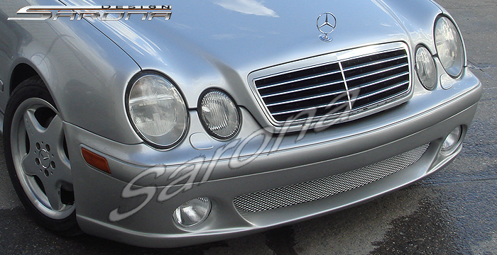 Custom Mercedes CLK Front Bumper  Coupe & Convertible (1998 - 2002) - $650.00 (Part #MB-036-FB)